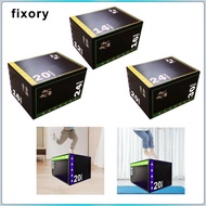 fixory 3 in 1 Plyometric Jumping Box Step up Box Jumping Agility Box Portable Versatile Plyometric B