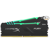HYPERX FURY RGB 16GB (2x8GB) DDR4 3200MHz MEMORY (HX432C16FB3AK2/16) RAM