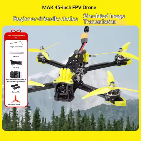 FPV Crossing Machine MAK4 3S 4S Entry Cost-effective 5-inch Four-axis Hand-to-Hand Flying Set Machin