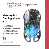 Gravastar Mercury Mouse M2 Wireless Gaming Mouse Paw3395 26000 DPI Lightweight Hollowed-Out Design 5