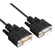 Zek RS232 Extension Cord DB9/Female TO DB9/Female 1.5M (ZC291)