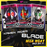 [K.FACTORY] Kamen Rider BLADE CARD - standard color CARD, clear printing, no fading