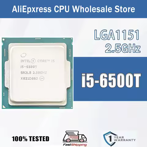 Intel Core i5-6500T 2.5GHz 4 Cores 4 Threads 6M 35W i5 6500T Computer CPU Processor Server Package L
