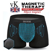 Vinci Klien Magnetic Health Canned Men's Modal Fabric Breathable Underwear/Seluar Dalam Terapi Ajaib