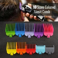 10 Pcs Hair Clipper Limit Comb Guide Limit Comb Trimmer Guards Attachment Universal Professional Hair Trimmers