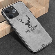 REALME NOTE 70 Softcase DEER Case Canvas Motif Back Protector hp