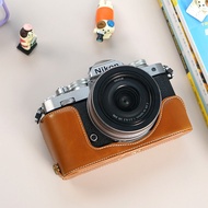 Túi Đựng Máy Ảnh Bằng Da Thật Thích Hợp Cho Nikon Z5/z6/z7/z7ii/z62/z30/z50/zfc/zf/z8 Vỏ Bảo Vệ Thiế