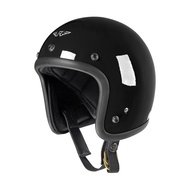 RIMC Slim Helmet 500-Tx Black Glossy | SNI Slim Head Retro Helmet