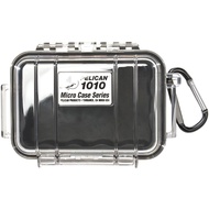 PELICAN 1010 Micro Case, Black/Clear (1010-025-100)