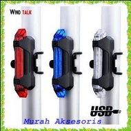 Rear Bike Light Rechargeable Light USB Light Tailight Light