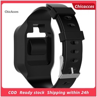 ChicAcces Replacement Silicone Adjustable Watch Band Strap for Golf Buddy Voice 2 GPS