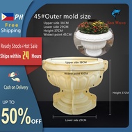 【PRE-ORDER】 Round flowerpot template bonsai model/Cement Flowerpot Mould Hexagonal Orchid Contine