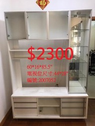 電視櫃 60*16*85.5" 電視位尺寸:44*28''#2007052