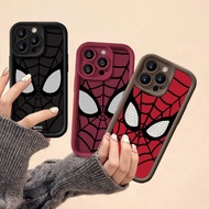 For Realme V50 V50A GT Master Edition GT Neo Flash GT NEO2T Narzo 50 30 50A 50i Prime Casing Marvel Cool Spider-Man Eyes Angel Eyes Phone Case Soft Protective Cover