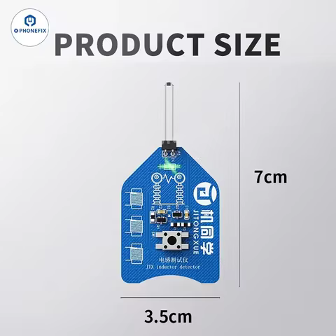 JTX CT-1 Coil Tester, Electromagnetic Induction Motherboard Repair Tool for Quick Fault Detection Fa