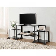TV Stand Entertainment Center Media Console Furniture Wood Storage Cabinet (Color: White)
