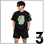 ADLV AC Bear Neon Tee Black Original Authentic Acme De La Vie/