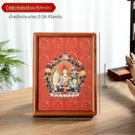 ZANGCUN | ภาพพุทธศิลป์ Green Tara Thangka Yellow Jambhala ครู Guru Rinpoche