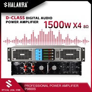 SHALANRA P9800S-4PW 1500W 8Ω 4-Channel High Power Professional Class D Audio Amplifier Multi-Functio