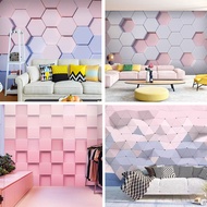 Custom wallpaper mural Nordic abstract geometric wallpaper, cake restaurant, nail salon, clothing st