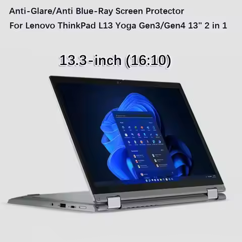 2X Ultra Clear/Anti-Glare/Anti Blue-Ray Screen Protector Guard for Lenovo ThinkPad L13 Yoga Gen3/Gen
