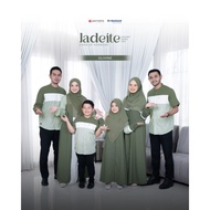 Sarimbit LADEITE Sarimbit By YASMEERA Latest Family Gamis Set Mother and Child Gamis Set Couplekoko 