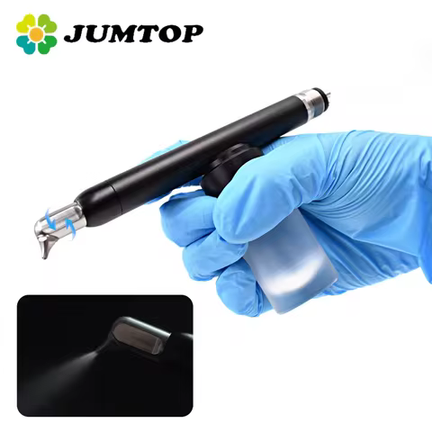 JUMTOP Dental Aluminum Oxide Micro Blaster Sandblasting Gun Air Abrasion Polisher with Water Spray f