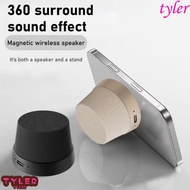 TYLER Mini Wireless Bluetooth Speaker, 2 in 1 Portable Magnetic Bluetooth Speaker, Compact Long Batt