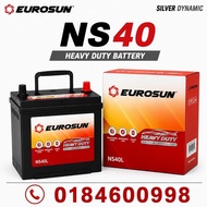 Installation Provided NS40 NS40ZL EUROSUN MF Car Battery Bateri Kereta Myvi Bezza Axia Kancil Kelisa