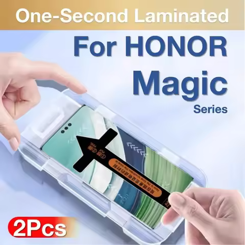 2Pcs For HONOR Magic 7 Pro 6 5 4 3 Pro Magic6 Magic5 Magic4 Magic3 Toughened Glass Screen Protector 