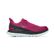 Hoka One One Mach 4 Womens Running Shoes Fuchsia/Black - Warna Fuchsia/Biru Laut Bahan Kanvas