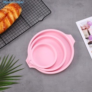 SEPTEMBER Round Silicone Layer Cake Mould, No Deformation 4/6/8 Inch Chiffon Cake Mold, Mousse Cake Mould High Temperature Resistant DIY Demoulding Easily Baking Pan Chocolate