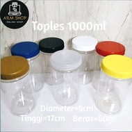 1000ML JAR 1000ML TUBE JAR/ 1000ML 9CM TUBE JAR/ 1000ML 9CM PLASTIC JAR/ ARM_OLSHOPP/