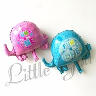 Elephant Fun To Be One SMALL Balloon Foil / Elephant Foil Balloon 1st Birthday / Birthday Balloon 1