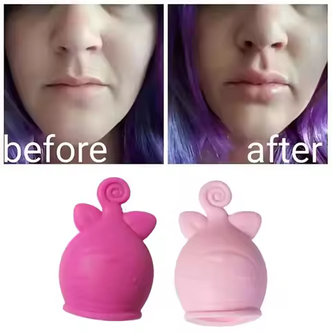 Soft Silicone Lip Suction Plumper Thicken Glossy Plump Shape Pout Sucker Plumper Device Women Lady F