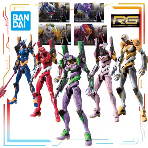 Brand New Spot Goods BANDAI Original RG Series EVA Mark.06 Anime Action Assembly Model Toys Collecti