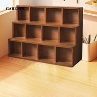 [Garende] Collection Display Case Wooden Cubby Shelf 12 Compartment Storage Box Desktop Organizer Wa