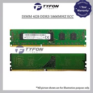 Mix Branded 4GB PC3-14900R 1Rx8 DDR3 1866MHz ECC Registered Server RAM (Refurbished)