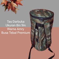 Darbuka 8 inch Army Motif Carrying Bag Size 9 inch