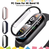 Tempered Glass PC Case For Xiaomi Mi Band 10 Screen Protector Bumper Cover For Smartwatch Mi Band 10