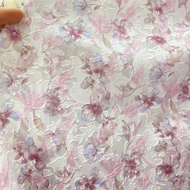 Hoa Vải Chiffon Vải Vải Dệt Hoa May Váy Kem Chống Nắng Vải Quần Áo