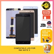 BROSHOP Compatible Lcd For RMI Note 3 Touch Screen Digitizer Skrin MO