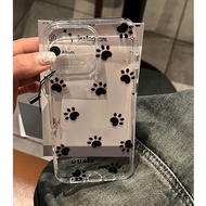 Softcase Cute trace of realme puppies clear pattern Transparent Anti-slip original 5i 6i C3 7 8 9i 1