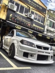 PROTON SAGA FL/FLX/SV BLACK ILLUSION FRONT BUMPER