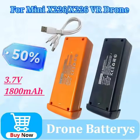 For Mini X226/X226 VR 3.7V 1800mAh Drone Spare Part X226/S156 Battery Rechargeable Stable Performanc