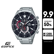 CASIO นาฬิกาข้อมือผู้ชาย EDIFICE รุ่น EFV-620D-1A4VUDF วัสดุสเตนเลสสตีล สีดำ