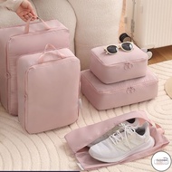 LF 6Set Compression Cube for Travel Compression Packing Cube Set Ultralight Compression Packing Cube