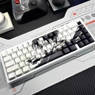 Light-Through Side-Engraved PBT Keycaps Suitable for US/UK Layouts Compatible with Nano68/Ace60/Ez63