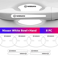 【Daily Deals】 Sieece Car Door Handle Protector Auto Door Bowl Film Anti Scratch Sticker For Nissan N