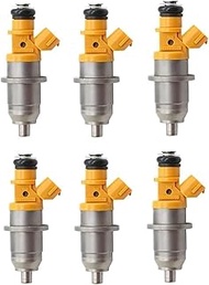 6Pcs 1465A012 Fuel Injectors E7T05074 DIM1070G Compatible For Mitsubishi Pajero III Canvas Top V60 V